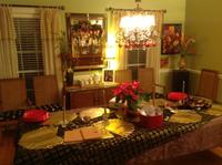 Setting the Kwanzaa Table Setting the Kwanzaa Table