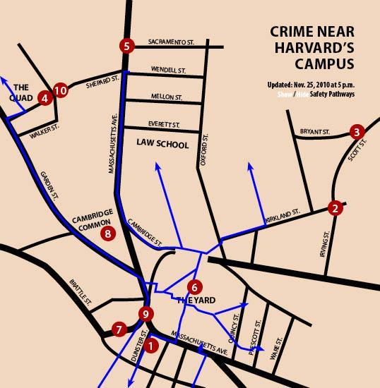 Cover image for Robberies Near Harvard's Campus