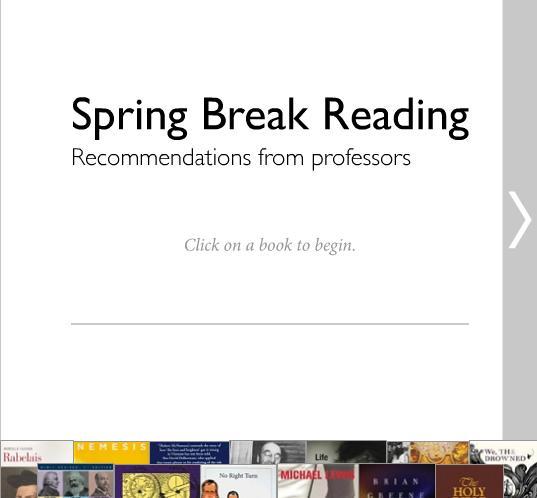 Cover image for Spring Break Reading