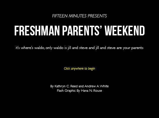 Cover image for Freshman Parents' Weekend