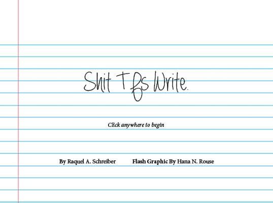 Cover image for Shit TFs Write.