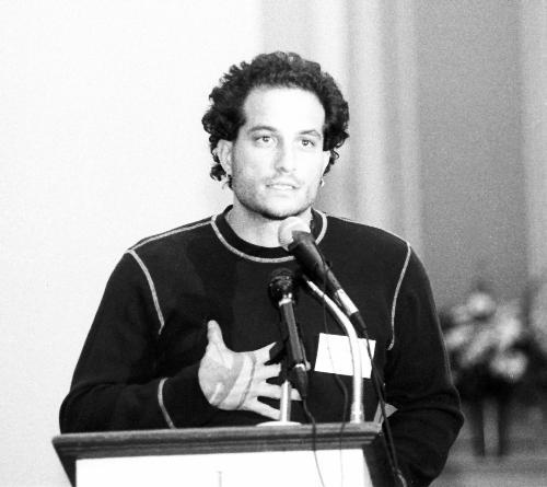 ADAM SHAPIRO spoke last night at the Christ Church on Garden St. on his experience sneaking into Arafat's compound and breakfasting with the Palestinian leader.