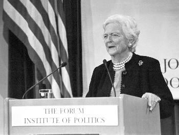 Cover image for Former First Lady Teaches ‘Life’s Lessons’