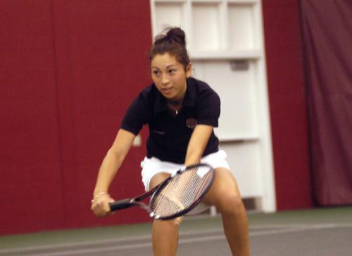 Sophomore SUSANNA LINGMAN won all four of her matches this weekend to lead Harvard over Brown and Dartmouth.
