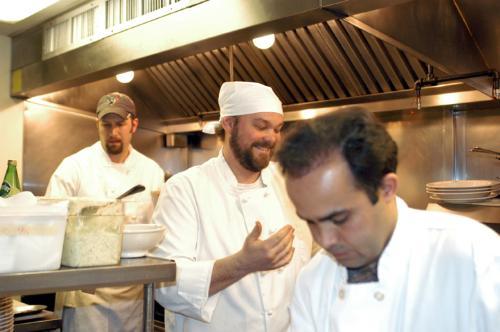 Strack works some magic in the kitchen