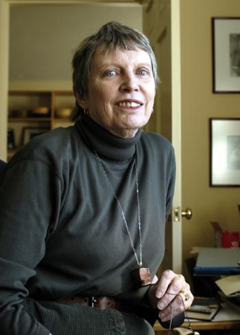 Lois Lowry at her Cambridge home