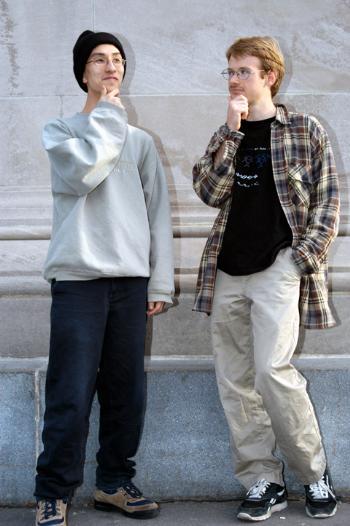 George Lee '04 and Gabriel D. Carroll '05 are experts at the Putnam