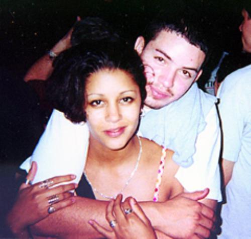 MICHAEL COLONO with his girlfriend CINDY GUZMAN.
