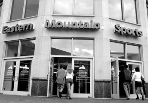 Eastern Mountain Sports took over the former location of Express last fall, filling a space that had been left vacant for more than a year.