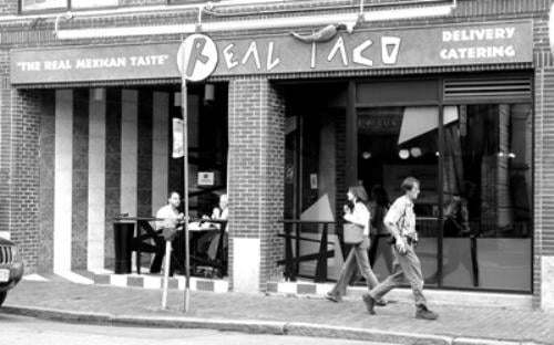 Real Taco opened in the former location of Breugger's Bagels in the Garage last fall, offering students a rare late-night, afforable eatery.