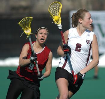 Cover image for Second-half Woes Doom W. Lax to Single Ivy Win