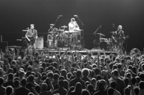 The UC-sponsored Guster concert attracted a sizeable crowd.