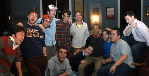 This year's Hasty Pudding cast assembles as it prepares for its spring show, "As the World Turns."
