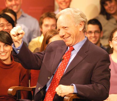 Senator JOSEPH I. LIEBERMAN stressed his continuing support of the war in Iraq and said he would rally around whatever Democratic candidate won the primary during his apperance on MSNBC’s “Hardball” last night.