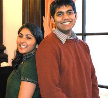 Cover image for Charitha Gowda ’04 and Deip Nandi ’04