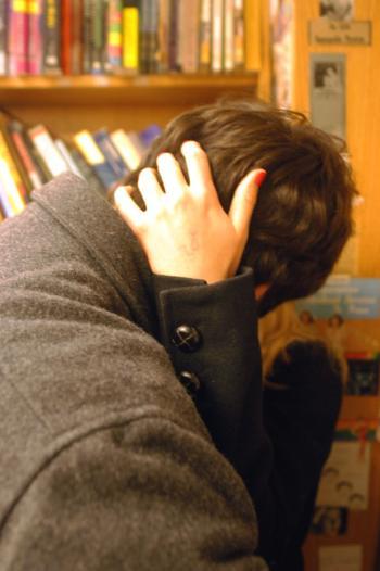 Study break: relieve the stress. You don't even have to undress.