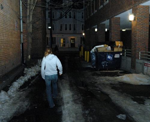 Although only about two students use HUCEP escorts on a given night, and many students walk alone around campus, administrators say that the program is important because it makes students feel safe.