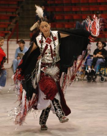 Native American dancers from across the nation gathered at the 10th annual Harvard University Powwow Saturday in the Bright Hockey Center.