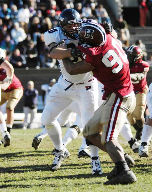 <font size=2> 
<p>After being suspended for a year in the offseason, Desmond Bryant returned to the field early this past weekend versus Penn<em>.</em></p></font>