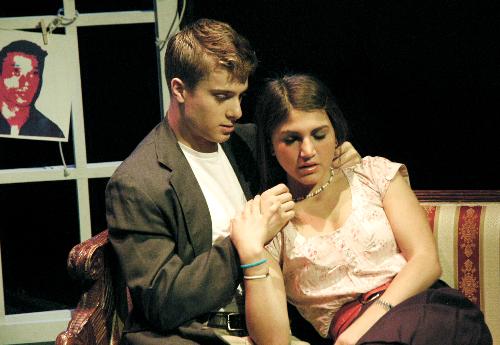 Liam R. Martin ’06 and Sophie C. Kargman ’08 play a writer and an aspiring actress in Chekhov’s "The Seagull."