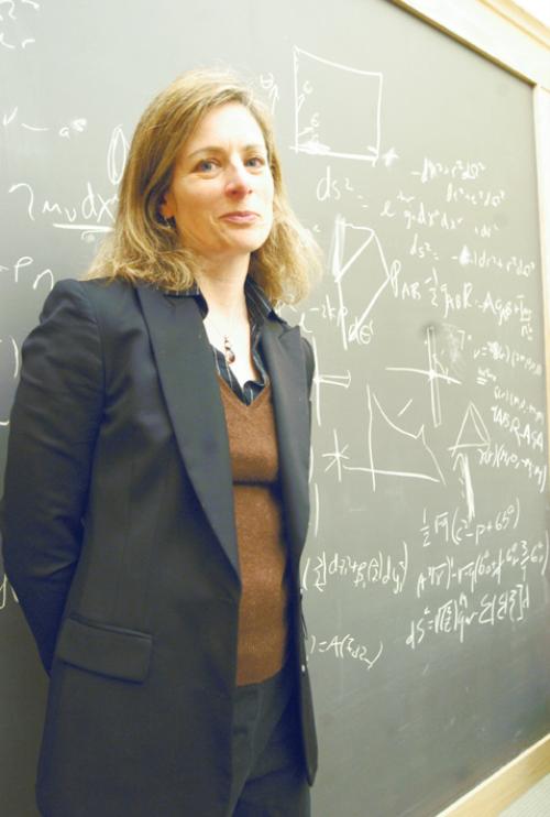 Professor of Physics Lisa Randall ’83, recently named one of Newsweek’s most influential people of 2006, rose to the top with her theories on gravity.