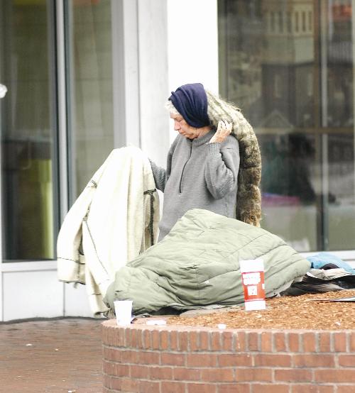 This year’s census of Cambridge’s homeless counted 445 individuals, 39 fewer than last year.