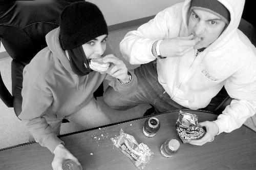 For these two, life really is like a bag of Cheetos.