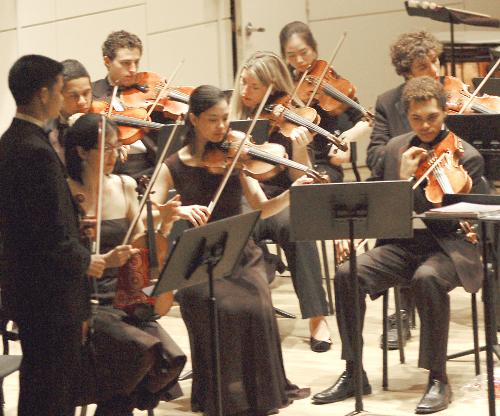 The Bach Society Orchestra performed a selection of works paying tribute to Mozart, in honor of the composer’s 250th birthday in Paine Hall. 