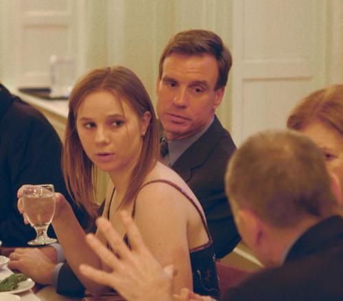 <i><font size=2>
<p>Former Virginia Governor Mark Warner, seated next to Erika C. Helgen ’08, spoke to the Harvard College Democrats at the group’s annual gala in Kirkland Dining Hall yesterday.</p></i></font>