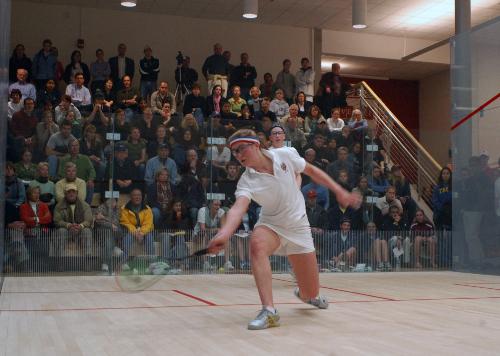 Despite being just a freshman, Ivy League Rookie and Player of the Year Lily Lorentzen went 10-1 at No. 1 for the Crimson and won the individual national championship, defeating teammate Kyla Grigg in the final.