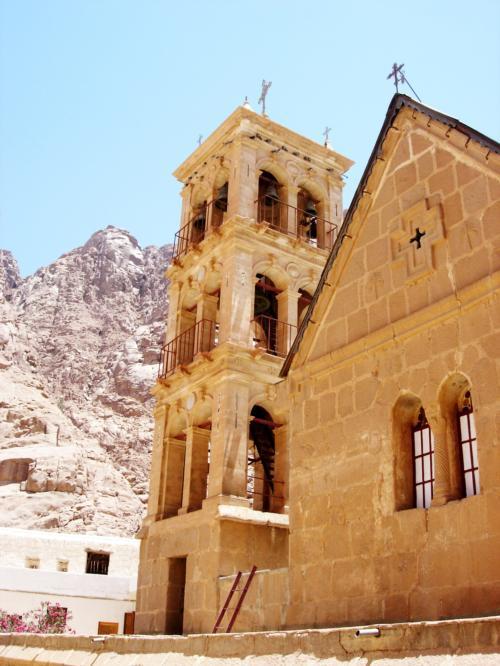 Located in Egypt at the bottom of Mount Sinai, a site sacred to Jews, Muslims, and Christians, St. Catherine’s is the oldest working Christian monastery in the world, constructed by order of the Emperor Justinian between 527 and 565.