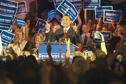 Deval L. Patrick ’78, a former Dunster House resident, made a giant leap towards becoming Massachusetts’ first-ever African-American governor last night, winning the Democratic Party’s nomination by a 23-point margin.