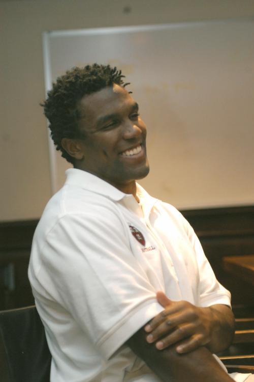 Crimson rushing prodigy Clifton Dawson hopes to play in the NFL.
