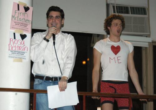 Too bad emcee Harrison R. Greenbaum '08 wasn't for sale - he'd have gone for millions.