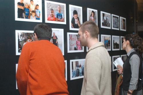 An exhibit of photography by youngsters from a Palestinian refugee camps opens yesterday. It will run through April 21.