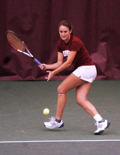 Sophomore Elizabeth Brook and the Harvard women’s tennis teams faced tough competition at the Georgia Tech Fall Invitational this weekend, taking on the host Yellow Jackets, Georgia, and Florida State.