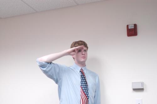 Aidan doesn’t need a  visa. 
He’s American.