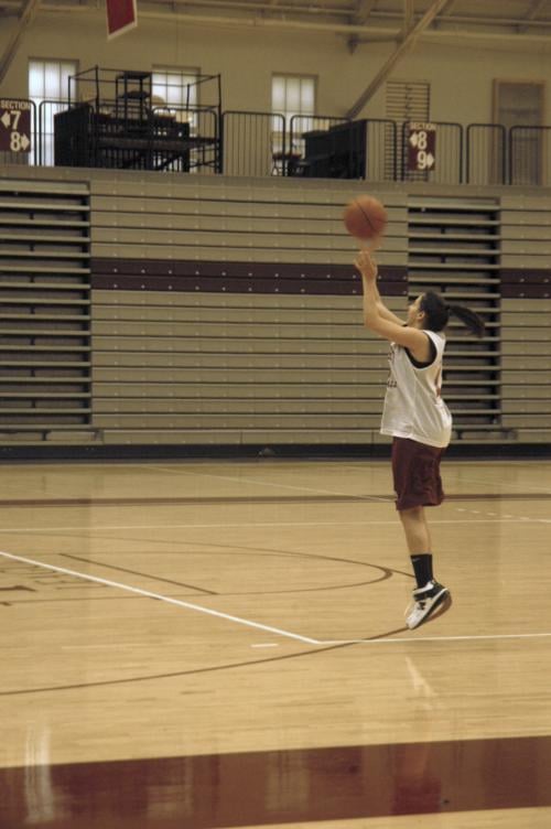 Sharp-shooting freshman Christine Matera is just one of a few talented rookies at Kathy Delaney-Smith’s disposal.