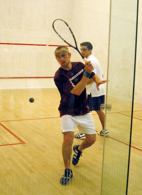 Junior captain Verdi DiSesa, shown here in earlier action, and the Crimson proved that the team can still win despite graduating seven players, including 2007 national champion Siddharth Suchde ’07.