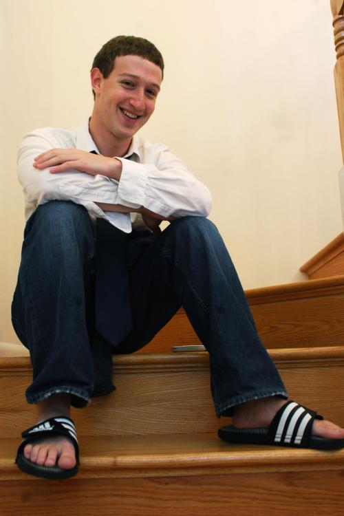 Facebook founder Mark E. Zuckerberg.