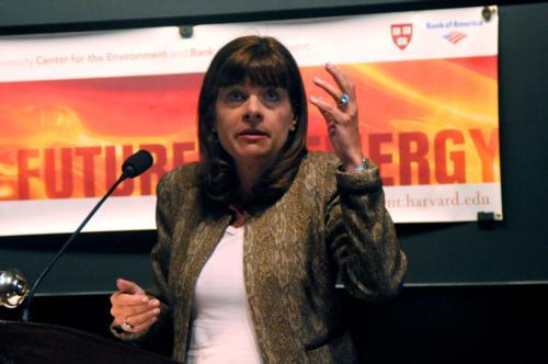 Anne Lauvergeon, CEO of Areva. the world leader in the nuclear energy industry, lectures on “Another Inconvenient Truth” as part of the Center for the Environment’s the “Future of Energy” lecture series. “Nuclear power is not the solution to climate chang
