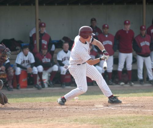 Sophomore Dan Zailskas, shown here in earlier action, was double trouble for opponents last week with a three-hit performance against San Diego and a seven-inning pitching gem against San Diego State.