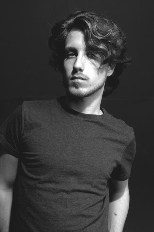 Stefan A. Zebrowski-Rubin shows off the intellectual side of male modelling.