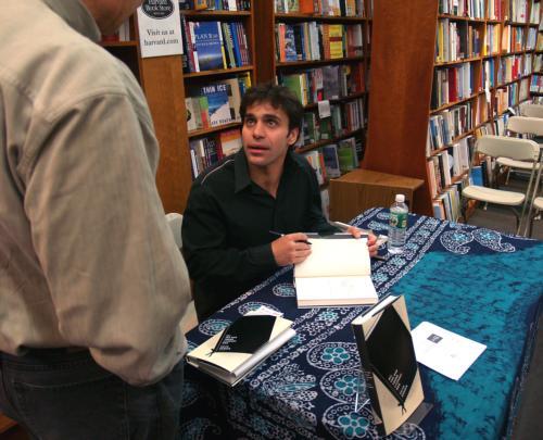 Keith A. Gessen ’97 visited the Harvard Book Store yesterday for a reading and signing of his new book, “All the Sad Young Literary Men.”