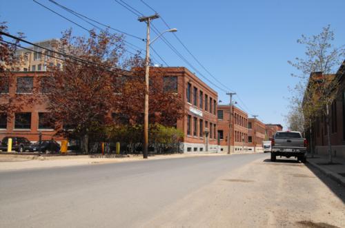 207 (parking lot), 195, and 185-87 Albany St. (brick buildings on the left) were recently purchased by MIT for a total of $90 million.