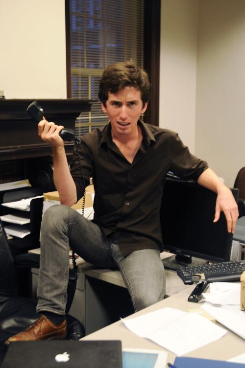 Watch out: after a summer abroad, Charles J. Wells '10 will not put up with your stupid telephone calls anymore. 