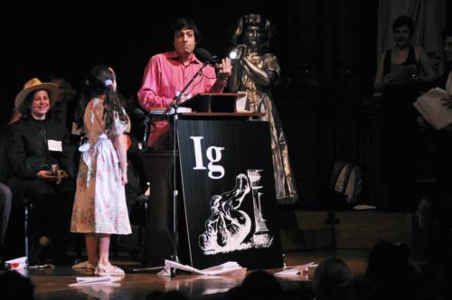 Ignobel laureate Dan Ariely is awarded a Medicine Prize for his seminal work in demonstrating that high-priced fake medicine is more effective than low-priced fake medicine.