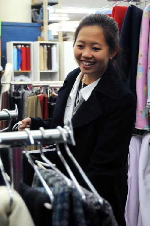 Dang, she’s an efficient shopper! 
