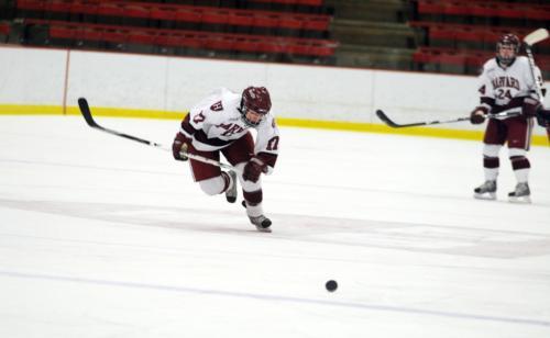 Senior Sarah Wilson tallied her team-leading seventh goal of the season on Friday, notching the score at the 18:46 mark of the second period. Wilson leads the team in points with 13, just ahead of tri-captain Sarah Vaillancourt, who assisted on the score 