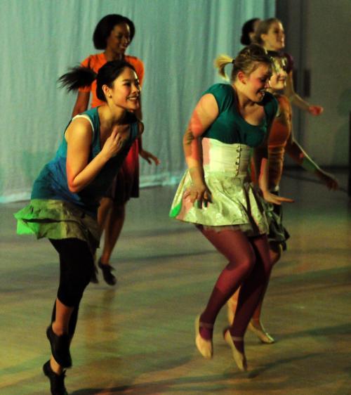 Harvard TAPS and Mainly Jazz Dance Co. perform their show You Can’t Stop the Beat! on Saturday night.